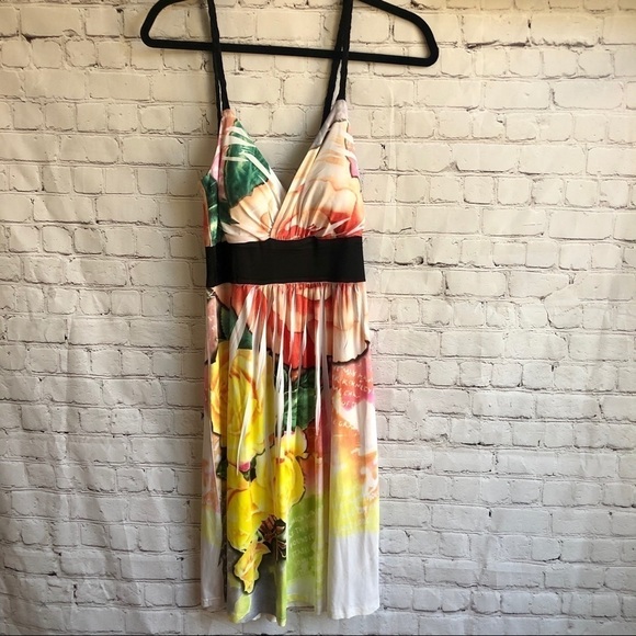 Dresses & Skirts - Beautiful, bright and fun sundress!  Padded.  Size Large